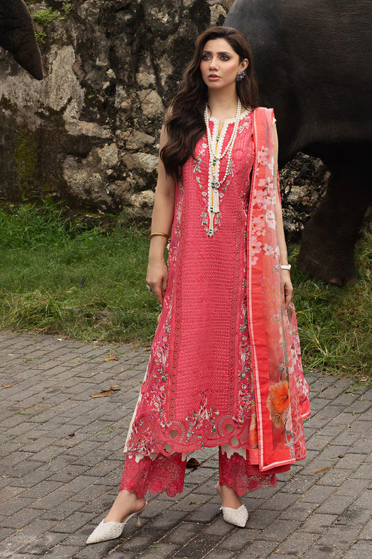 MANARAM BY MUSHQ UN-STITCHED 3PC | Eternal Radiance