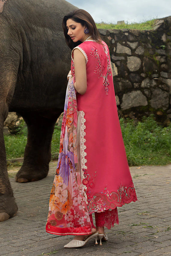 MANARAM BY MUSHQ UN-STITCHED 3PC | Eternal Radiance