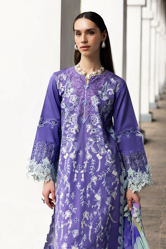 MANARAM BY MUSHQ UN-STITCHED 3PC | Luminous Essence