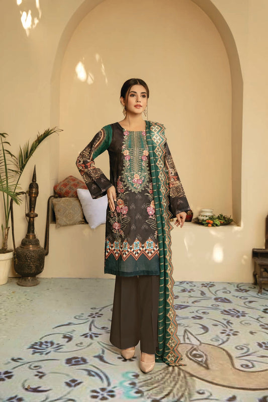 ZOHA BY ADAN LIBAS UNSTITCHED LAWN