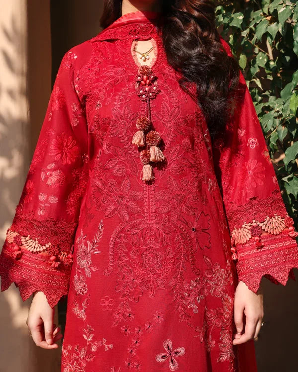 SUMMER REVERIE BY ROHEENAZ UN-STITCHED 3PC | Opaline