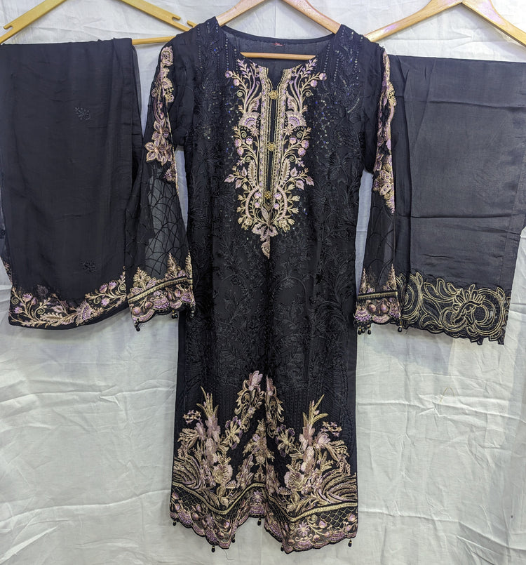 RAMSHA CHIFFON STITCHED 24 D-03