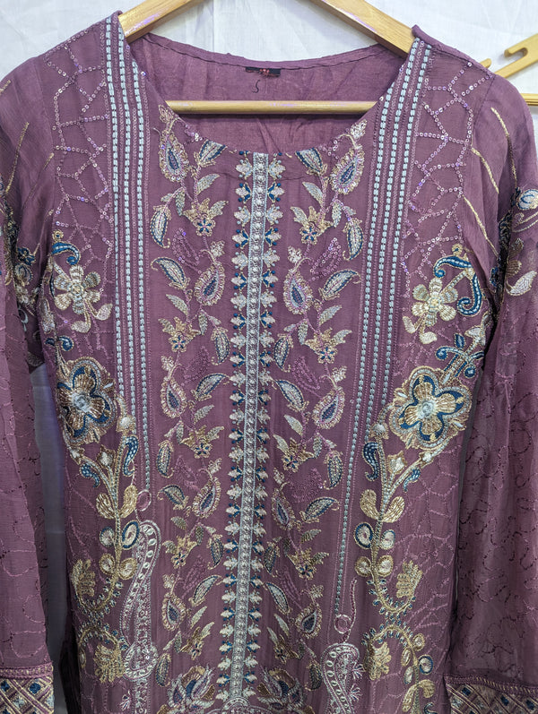 RAMSHA CHIFFON STITCHED 24 D-04
