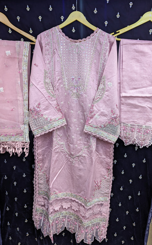 ZOYA AHMAD ZAHRA COTTON NET D-01