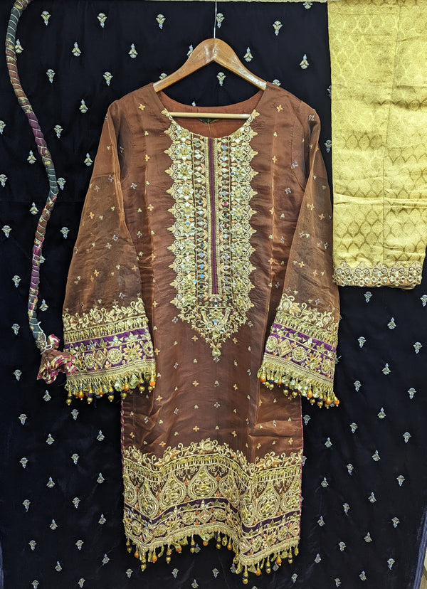 KARMA HEAVY STITCHED 24 3 PC STITCHEDD-10