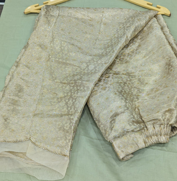 SADABAHAR JACQUARD JAMAWAR STITCHED PANTS - 126