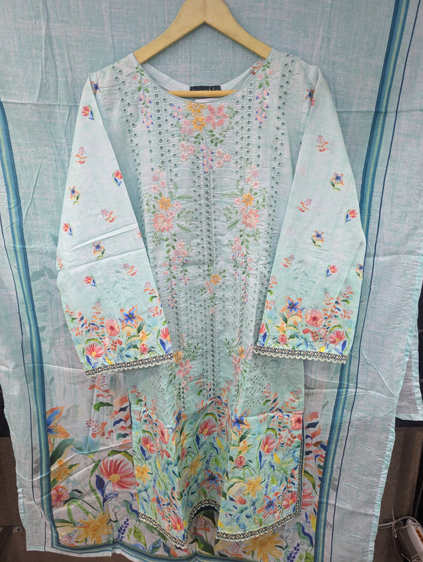 BIN SAEED EXCLUSIVE STITCHED LAWN D-02
