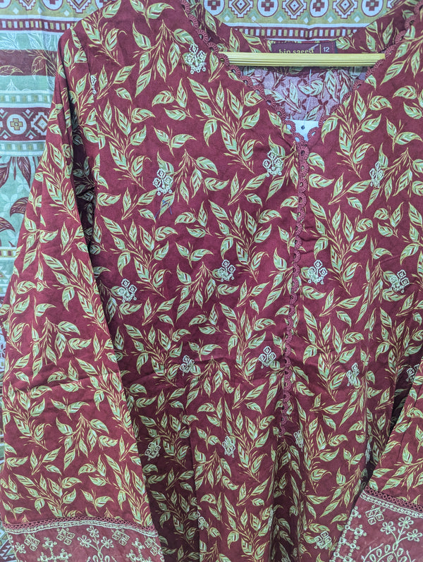 BIN SAEED EXCLUSIVE STITCHED LAWN D-04