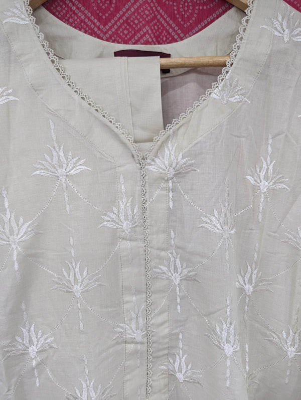 BIN SAEED CHIKANKARI STITCHED 2024 D-06