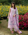THE SECRET GARDEN BY MUSHQ UN-STITCHED 3PC | Peony Glow