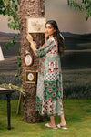M/BASICS [3 Pc Unstitched Embroidered Arabic Lawn Suit | MB-PFUS25-02B