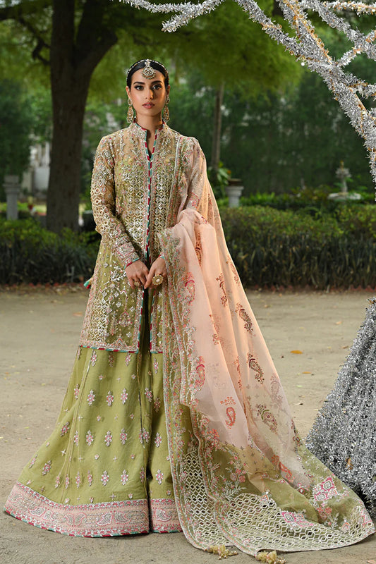 SINGHAR BY QALAMKAR UN-STITCHED 3PC | RF-07 HALENA