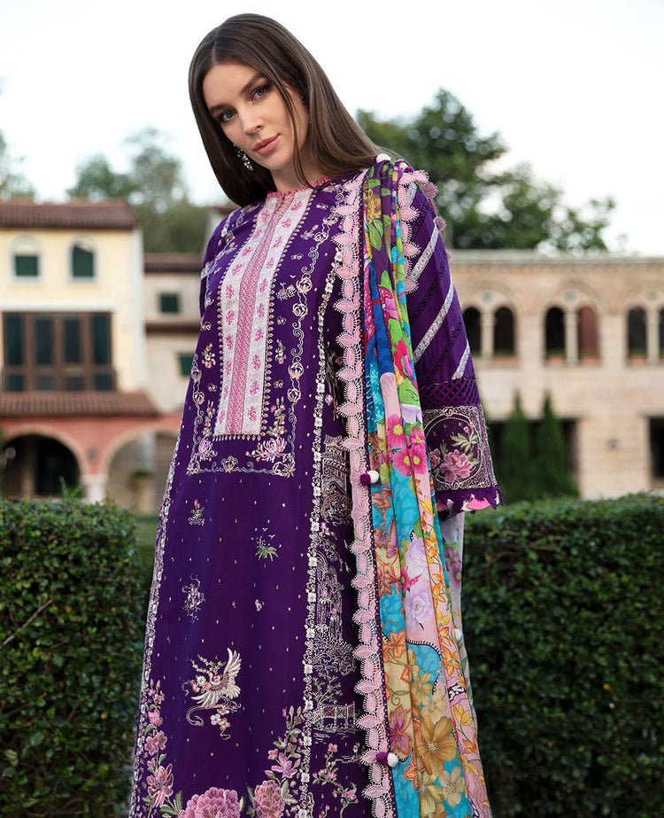 REPUBLIC UNSTITCHED 3PC | ILANA EID LUXURY LAWN | Lisette (D2-B)