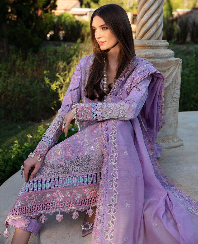 REPUBLIC UNSTITCHED 3PC | ILANA EID LUXURY LAWN |Naya (D5-B)