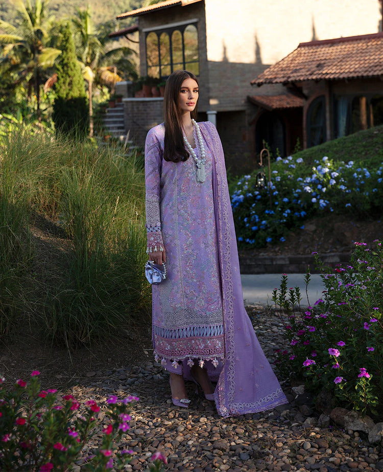 REPUBLIC UNSTITCHED 3PC | ILANA EID LUXURY LAWN |Naya (D5-B)