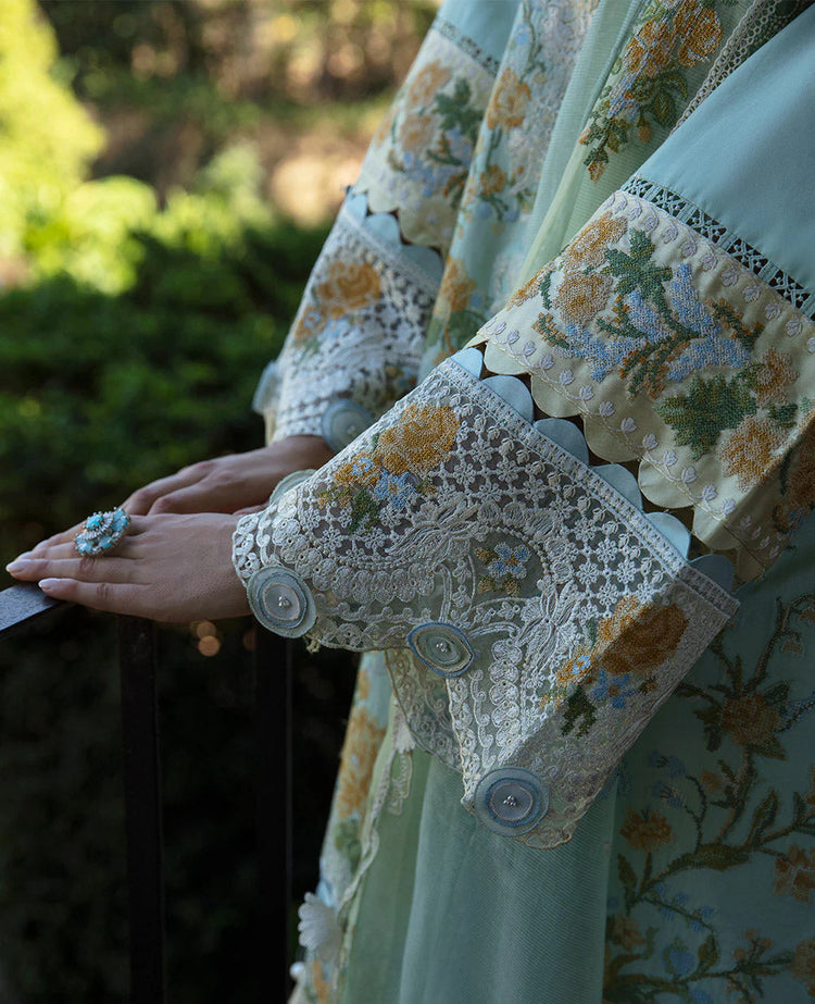 REPUBLIC UNSTITCHED 3PC | ILANA EID LUXURY LAWN |Elaine (D6-B)