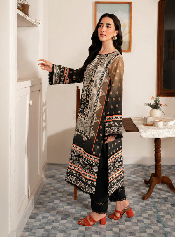 SELENE BY ROHEENAZ FALL UN-STITCHED 3PC | Jane