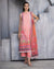 AZALEA BY ROOHENAAZ UN-STICHED 3PC| Radiant Rose