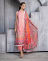 AZALEA BY ROOHENAAZ UN-STICHED 3PC| Radiant Rose
