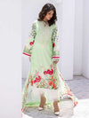 ROOHINAAZ BY MUSHQ UN-STICHED 3PC| Jungle Jive 05A