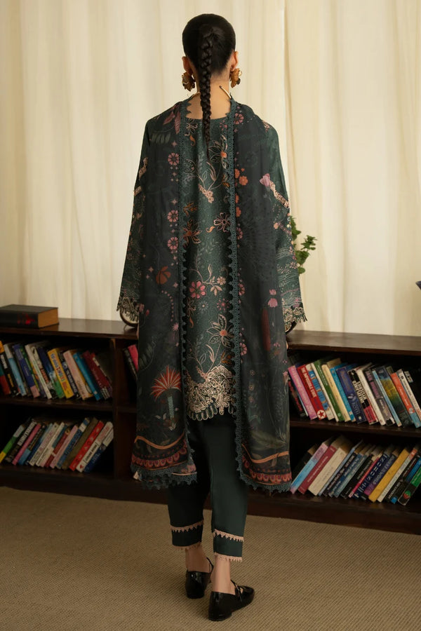 Aabyaan Print Luxe Linen ROSALIE (AK-11)