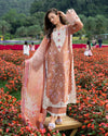 THE SECRET GARDEN BY MUSHQ UN-STITCHED 3PC | Rosette Reverie