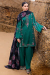 CROSS STITCH/GARLAND WHISPER-3PC SATIN PRINTED SUIT