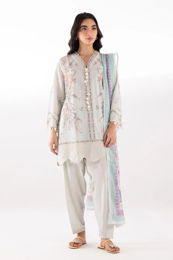 SANA SAFINAZ FESTIVE RTW SC26MUZ209BP3Stitched Embroidered Muzlin Lawn Suit