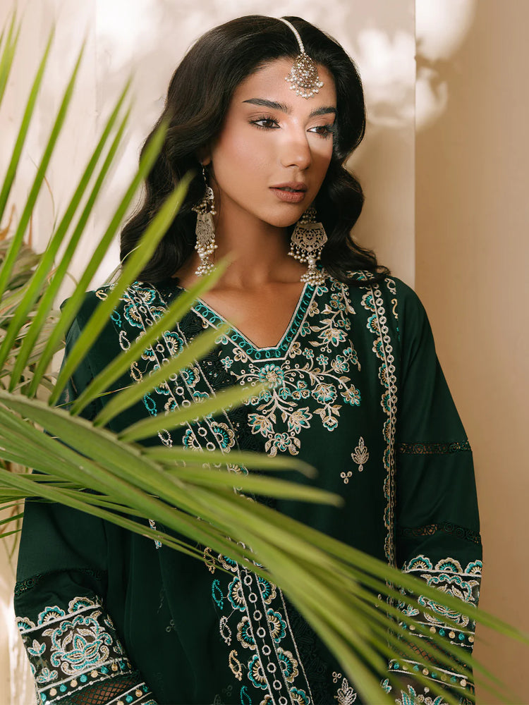 SHANAYA BY MAHNUR UN-STITCHED 3PC | Siyahgul