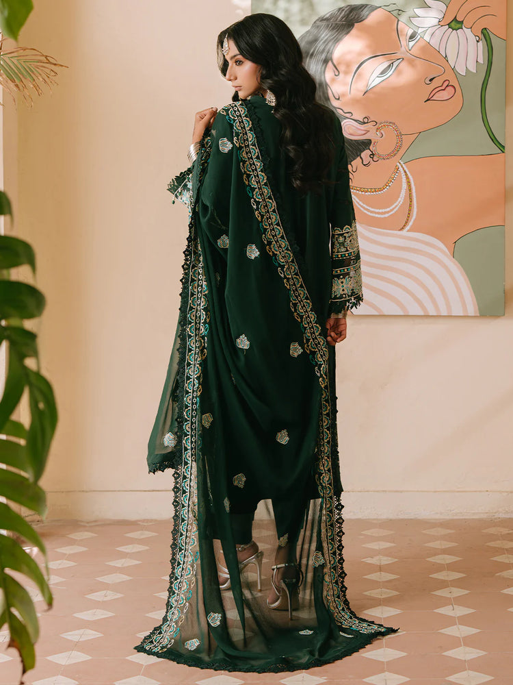 SHANAYA BY MAHNUR UN-STITCHED 3PC | Siyahgul