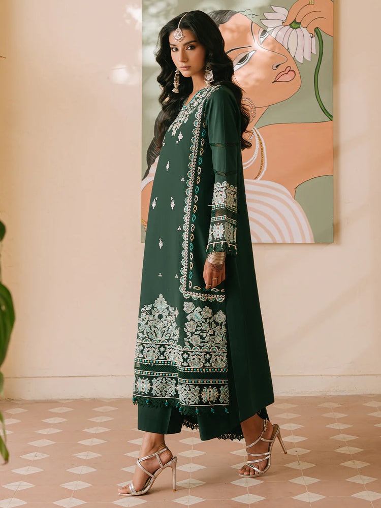 SHANAYA BY MAHNUR UN-STITCHED 3PC | Siyahgul