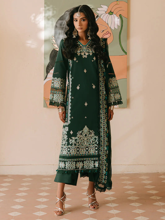 SHANAYA BY MAHNUR UN-STITCHED 3PC | Siyahgul