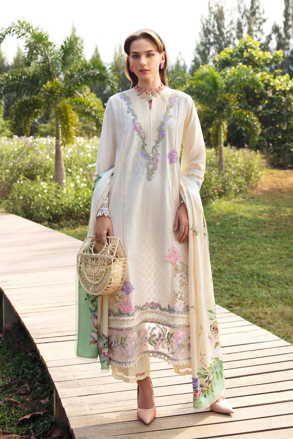 SABLE VOGUE UN-STICHED 3 PC|SL-07-24IVY