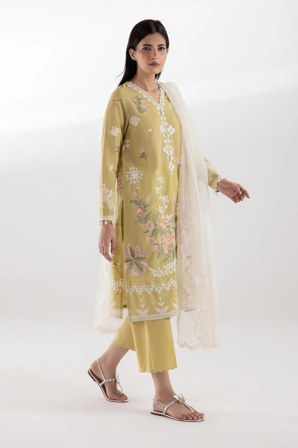 SANA SAFINAZ FESTIVE RTW SC26MUZ116BP3 Stitched Muzlin Lawn Suit