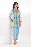 SANA SAFINAZ FESTIVE RTW SC26MUZ203BP3Stitched Embroidered Muzlin Lawn Suit