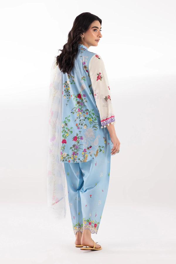 SANA SAFINAZ FESTIVE RTW SC26MUZ203BP3Stitched Embroidered Muzlin Lawn Suit