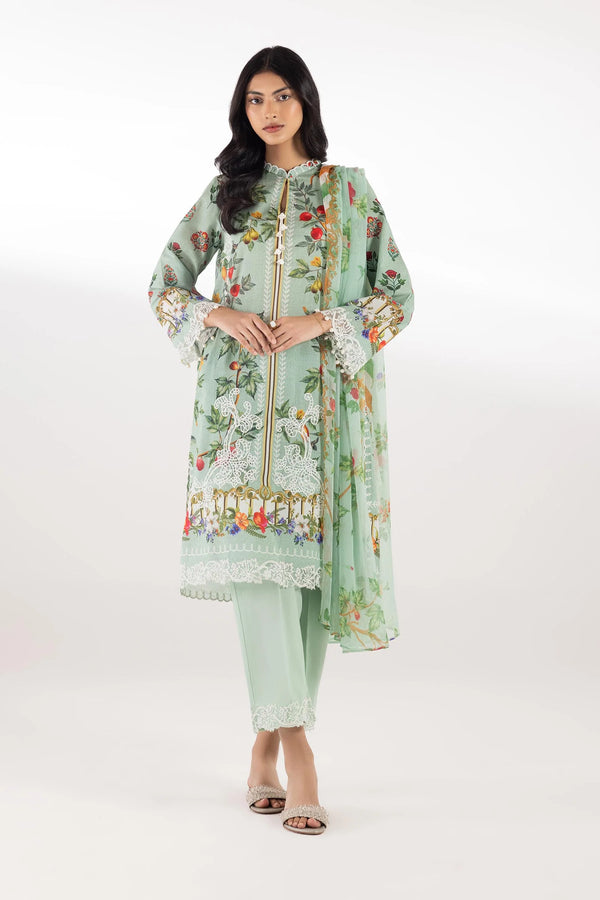 SANA SAFINAZ FESTIVE RTW SC26MUZ204BP3 Stitched Lawn Muzlin Suit