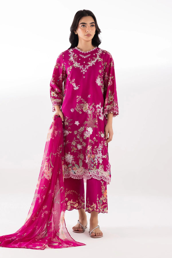 SANA SAFINAZ FESTIVE RTW SC26MUZ208AP3 Stitched Lawn Muzlin Suit