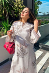 SANA SAFINAZ FESTIVE SS26BSP022P2TStitched Printed Slub Shirt + Culotte