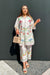 SANA SAFINAZ FESTIVE SS26BSP032P2T Stitched Printed Slub Shirt + Culotte
