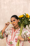 SANA SAFINAZ FESTIVE SS26BSP119P2TStitched Printed Viscose Shirt + Culotte