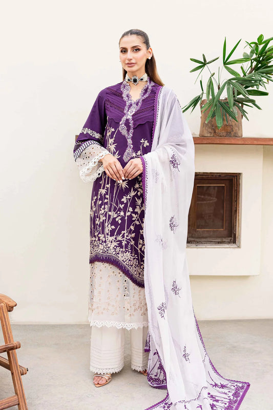 SHIREEN BY SABLE VOGUE UN-STICHED 3PC|SSC-03-24