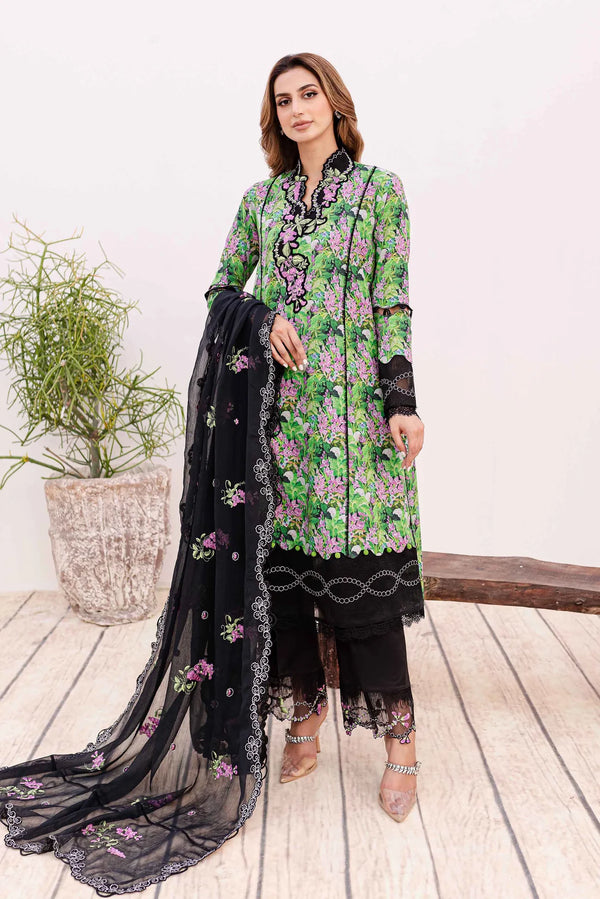SHIREEN BY SABLE VOGUE UN-STICHED 3PC|SSC-06-24