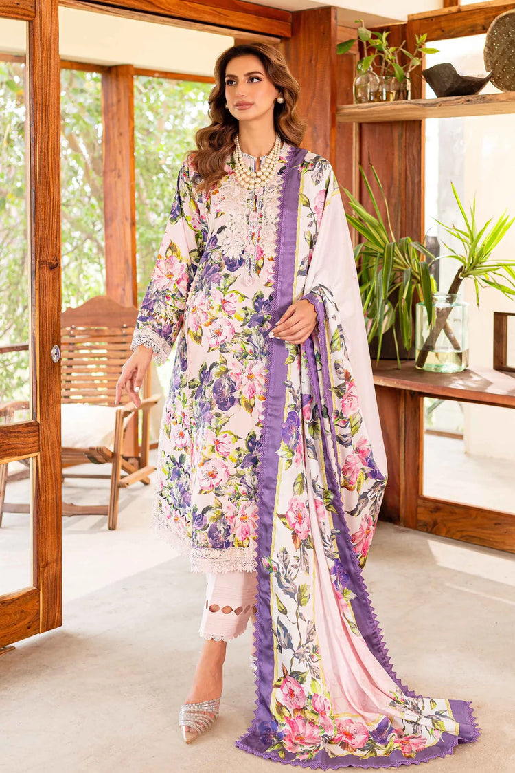 SHIREEN BY SABLE VOGUE UN-STICHED 3PC|SSC-07-24