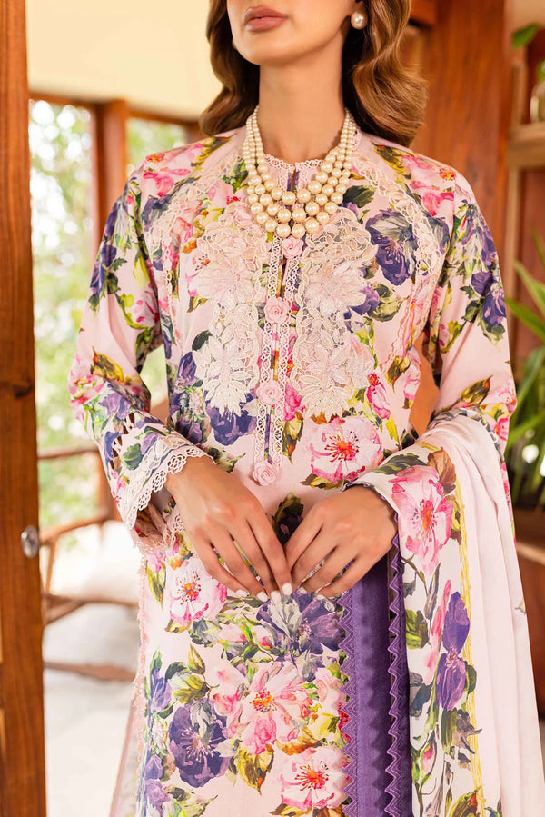 SHIREEN BY SABLE VOGUE UN-STICHED 3PC|SSC-07-24