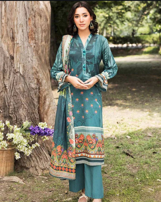 REGALIA LAWN UN-STITCHED 3PC BY GUL AHMED- RGF-32031