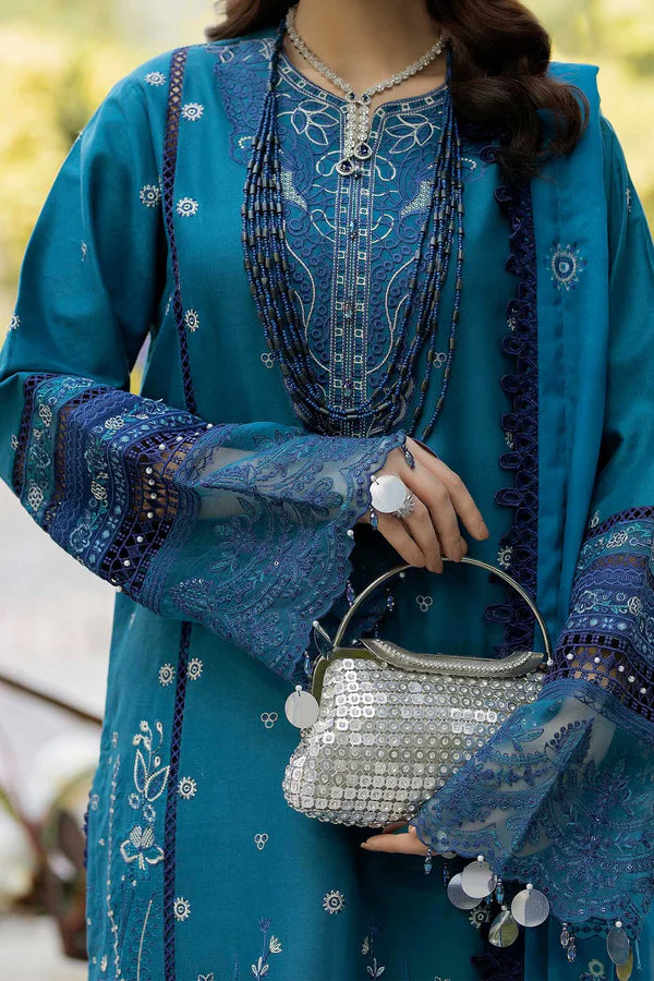 ADAN LIBAS SERENE UN-STITCHED 3PC | D-1749