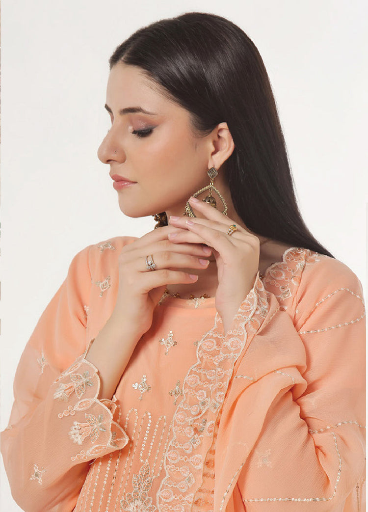 Sidra By Bin Hameed Luxury Chiffon Semi Stitched 3pcs