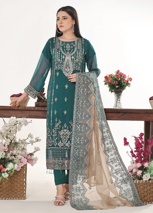 Sidra By Bin Hameed Luxury Chiffon Semi Stitched 3pcs