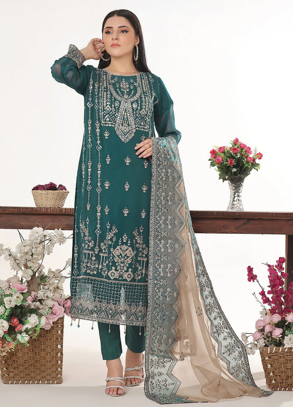 Sidra By Bin Hameed Luxury Chiffon Semi Stitched 3pcs